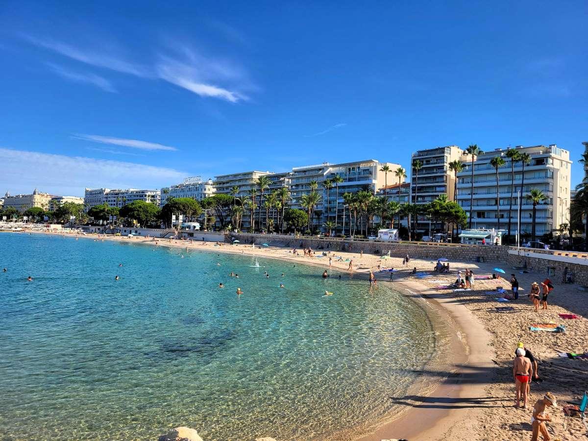 Plage Zamenhof à Cannes